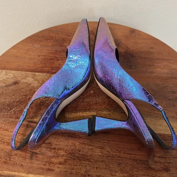 SARTO BY FRANCO SARTO Arina Half D'orsay Slingback Pump In chameleon - Picture 6 of 7